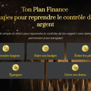 5 étapes pour reprendre le controle de ton argent